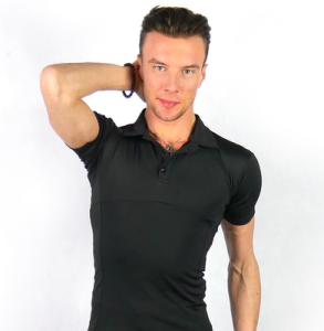 Elastyczna koszulka Slim Fit Polo Krótki Rękaw - Twój Must-Have