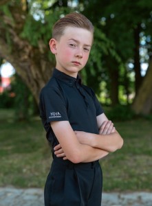 Chłopięca koszulka polo krótki rękaw slim fit